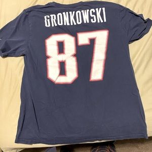 Nike Patriots Gronkowski #87 women’s tshirt-used